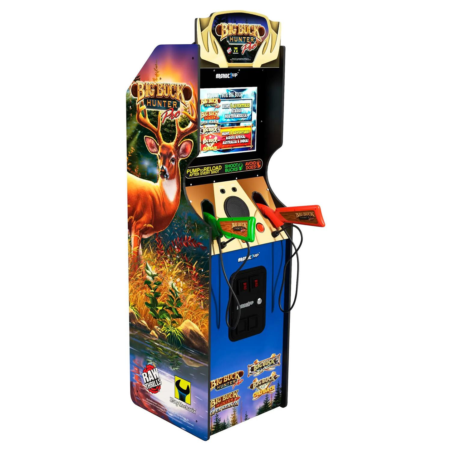 BIG BUCK HUNTER PRO DELUXE ARCADE MACHINE
