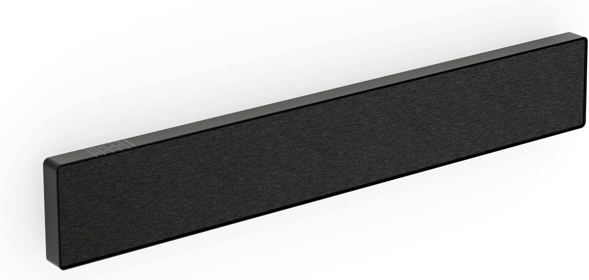 Bang & Olufsen Beosound Stage – Dolby Atmos Soundbar – TV and WiFi Speaker, Aluminum/Black