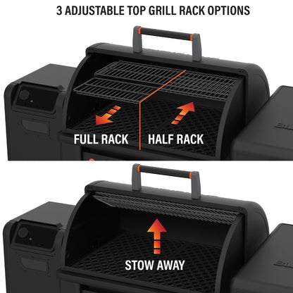22" XL GRIDDLE PELLET GRILL COMBO