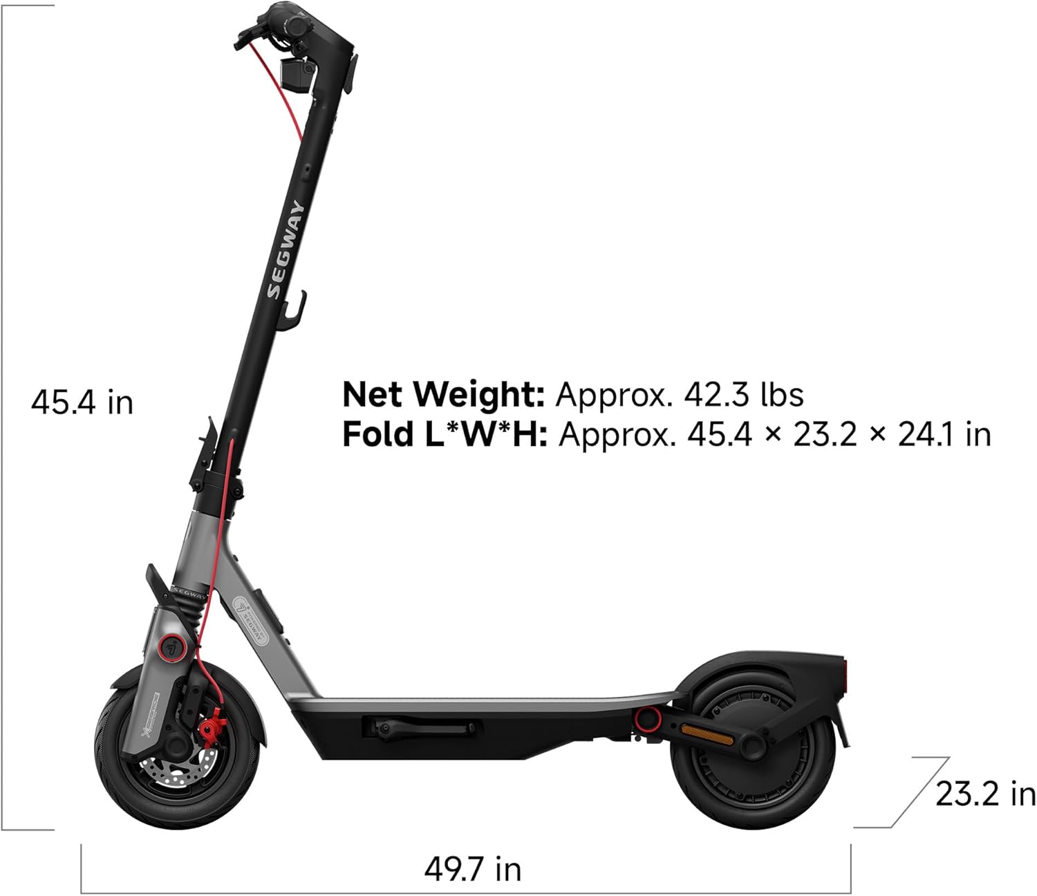 2 SEGWAY F3 ELECTRIC SCOOTERS