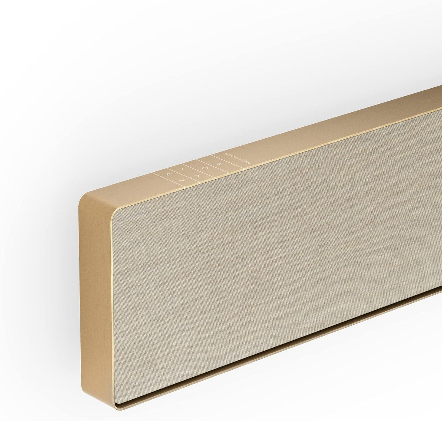Bang & Olufsen Beosound Stage – Dolby Atmos Soundbar – TV and WiFi Speaker, Aluminum/Black