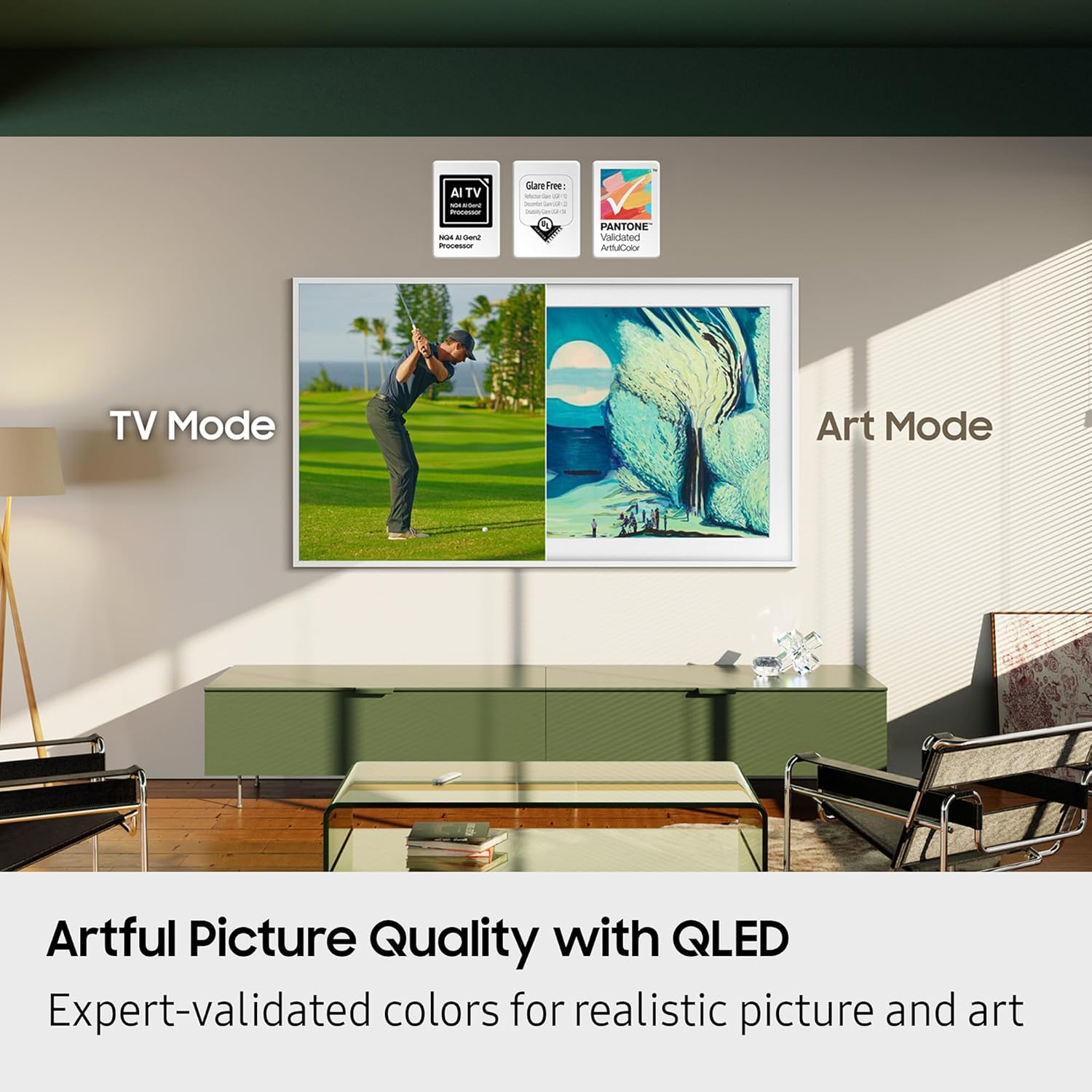 SAMSUNG 85" THE FRAME PRO TV