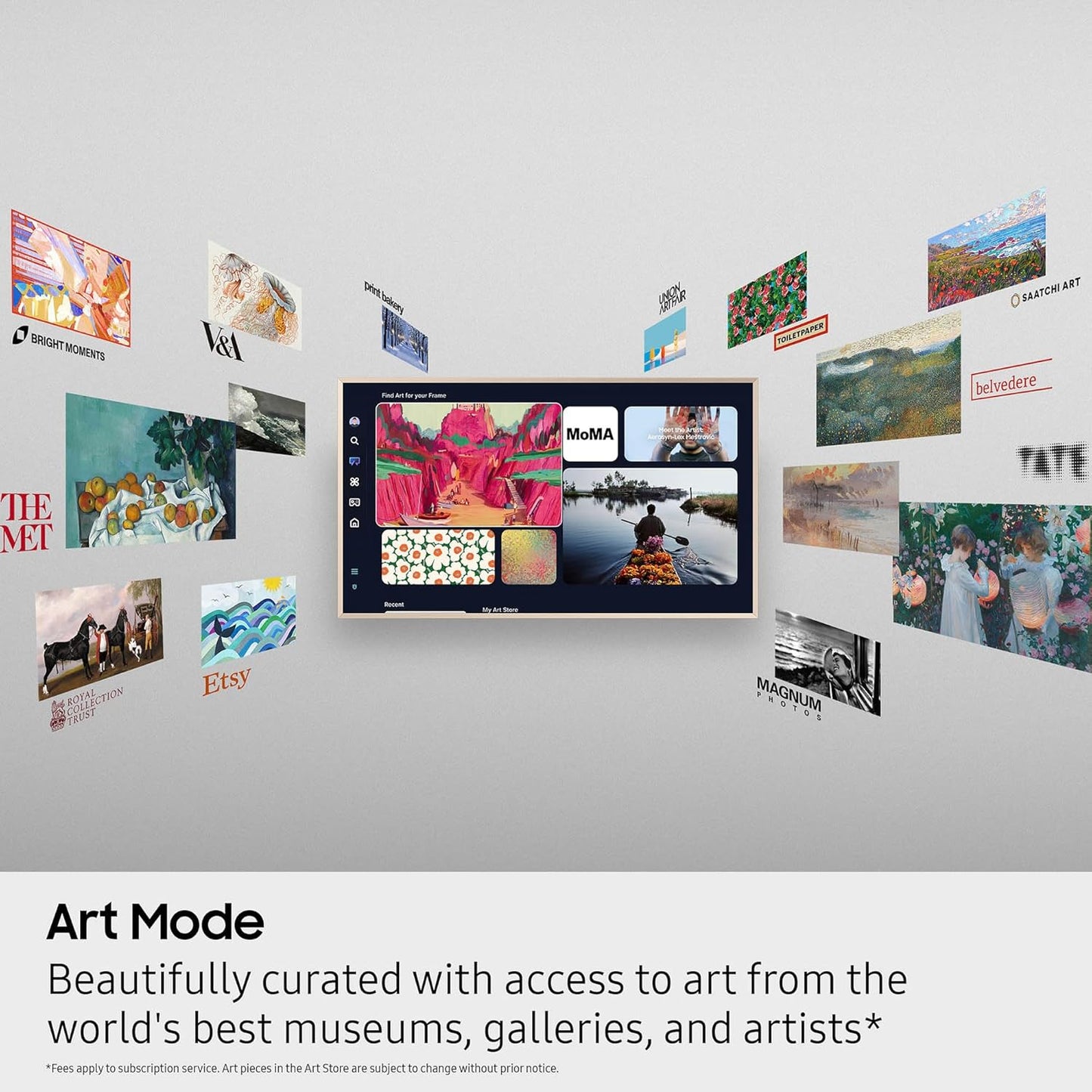 SAMSUNG 85" THE FRAME PRO TV