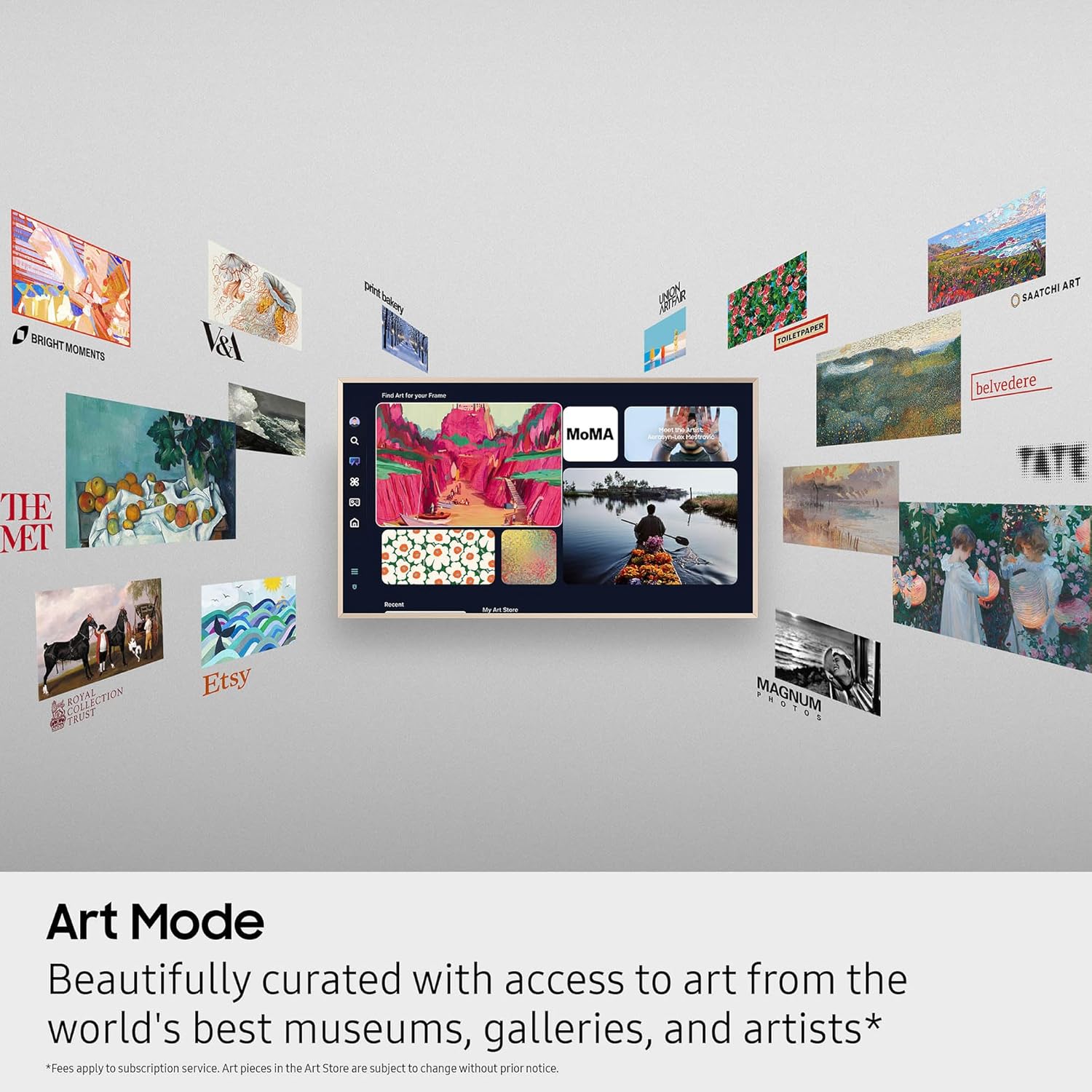 SAMSUNG 85" THE FRAME PRO TV