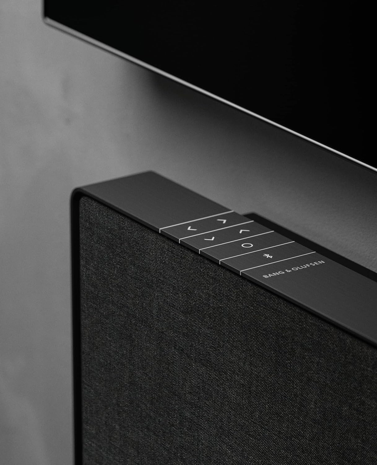 Bang & Olufsen Beosound Stage – Dolby Atmos Soundbar – TV and WiFi Speaker, Aluminum/Black