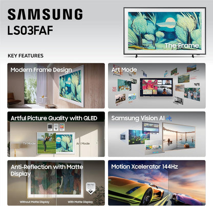 SAMSUNG 85" THE FRAME PRO TV