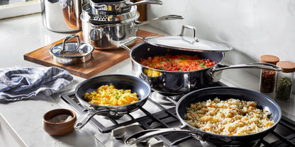 CLAD CFX 10PC NONSTICK CERAMIC COOKWARE SET
