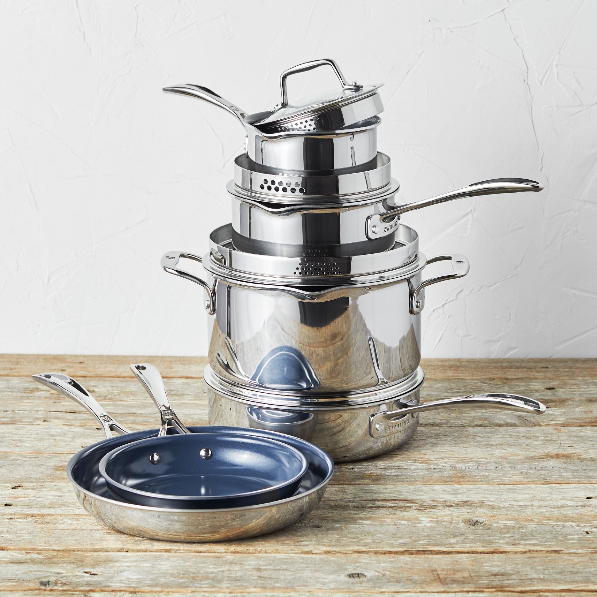 CLAD CFX 10PC NONSTICK CERAMIC COOKWARE SET