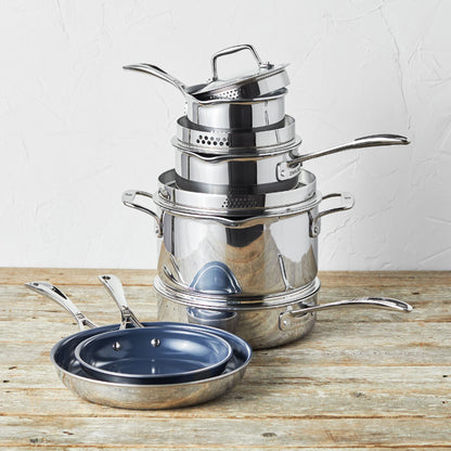 CLAD CFX 10PC NONSTICK CERAMIC COOKWARE SET