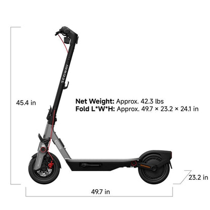 2 SEGWAY F3 ELECTRIC SCOOTERS