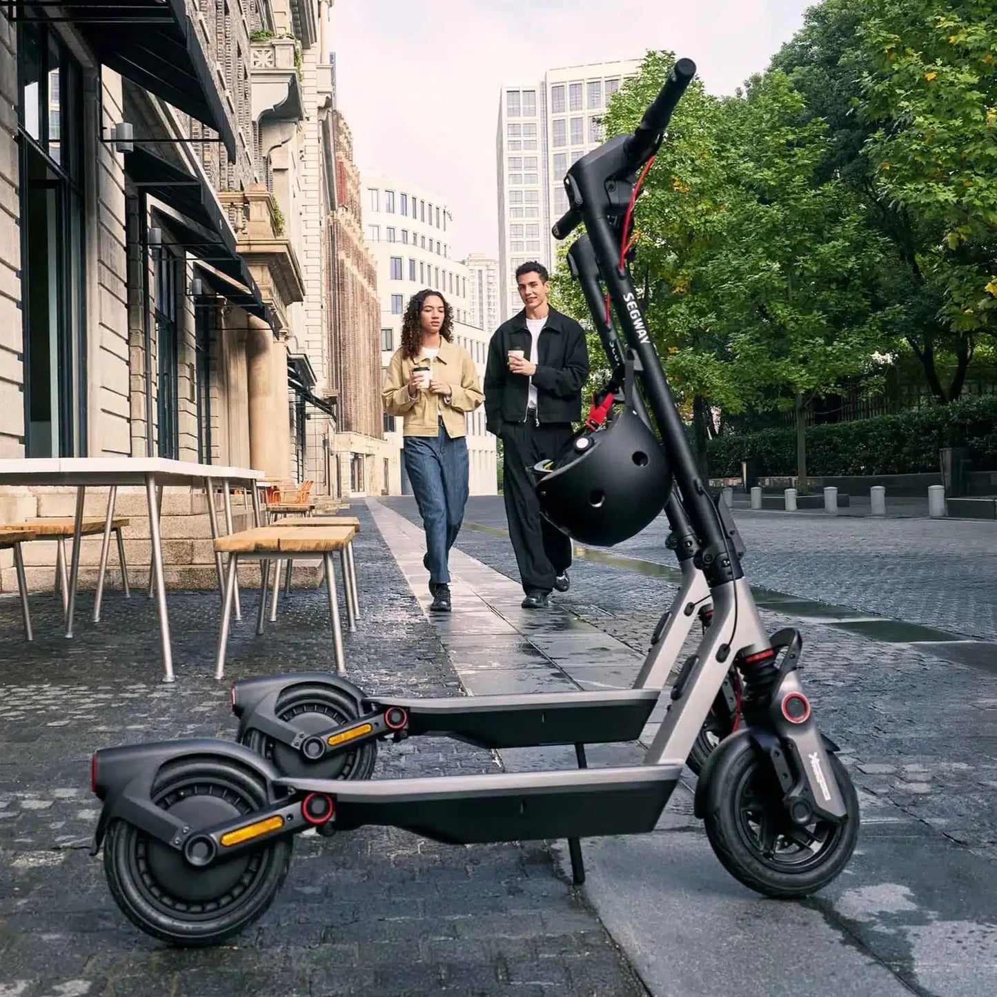 2 SEGWAY F3 ELECTRIC SCOOTERS